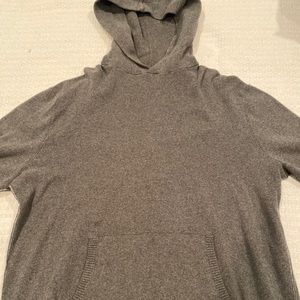 Gap dark grey hooded sweatshirt